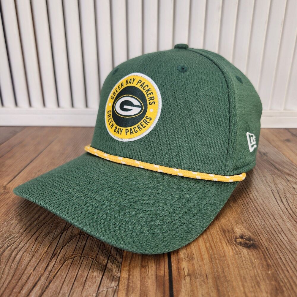 New Era 9seventy Green Bay Packers 2024 Sideline Snapback Cap Green Rope NFL Hat